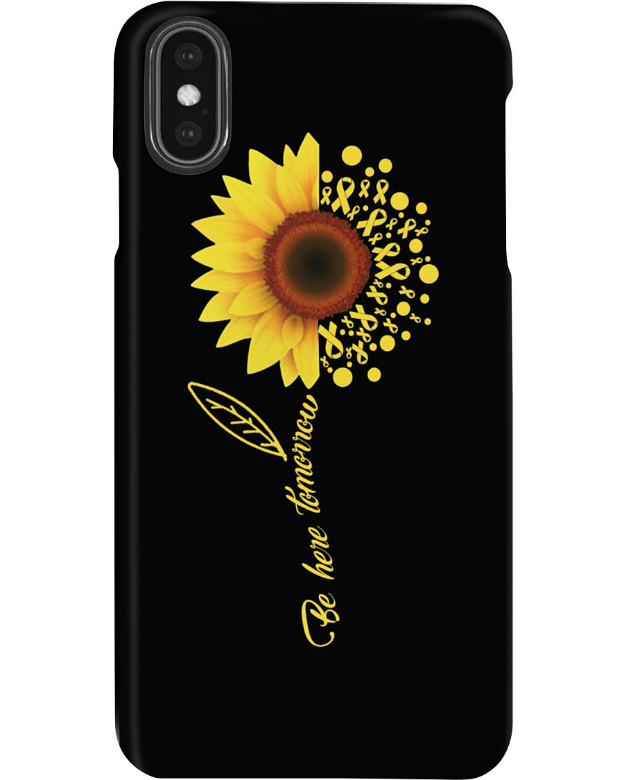 Be Here Tomorrow Sunflower Spina Bifida Awareness Phone case
