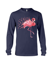 Load image into Gallery viewer, Autism Awareness- Autism Flamingo Custom Design Unisex Long Sleeve
