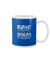 Load image into Gallery viewer, Auntie Is My Name - Spoiling Is My Game Mug

