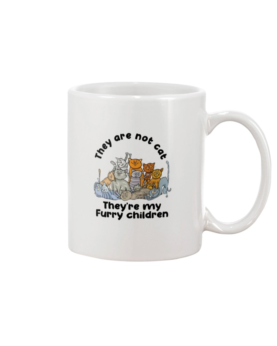 Cat Is Furry Children Custom Design Gifts For Cat Lovers Mug