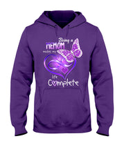 Load image into Gallery viewer, Being A    Memom Makes My Life Complete Personalized Name Gifts Hoodie
