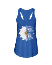 Load image into Gallery viewer, Assuming I&#39;m Just An Old Lady Was Your First Mistake Gift For Flower Lovers Ladies Flowy Tank
