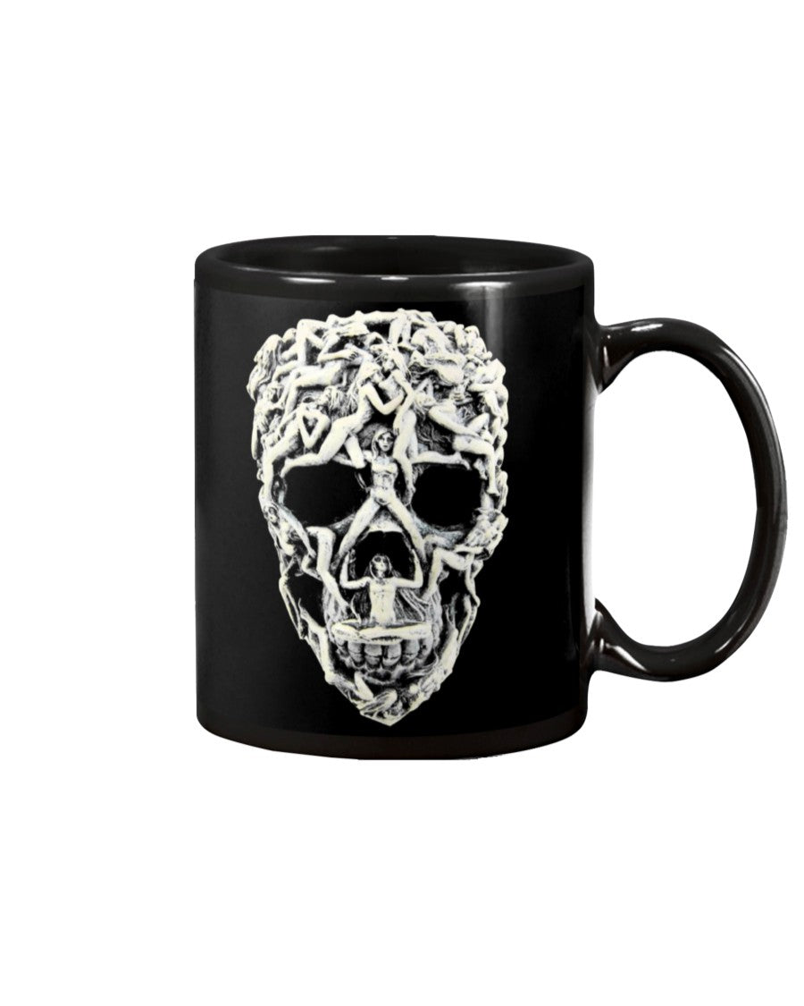 Aphrodite Curse -  Erotic Female Ghosts Skull Mug