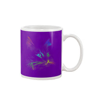 Load image into Gallery viewer, Colorful Cat Heart Custom Design Gift For Cat Lovers Mug
