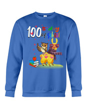 Load image into Gallery viewer, 100Th Day Of School Funny Llama  And Owl Gifts For Students Sweatshirt
