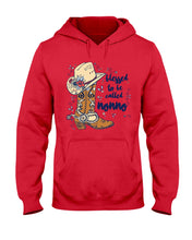Load image into Gallery viewer, Blessed To Be Called Nonno Cowboy Custom Design Gifts Hoodie
