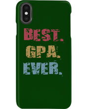 Load image into Gallery viewer, Best Gpa Ever Colorful Abstract Words Personalized Name Gifts Phone case
