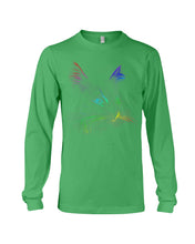 Load image into Gallery viewer, Colorful Cat Heart Custom Design Gift For Cat Lovers Unisex Long Sleeve
