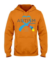 Load image into Gallery viewer, Autism Love Hope Accept Custom Design - World Autism Awareness Day Gift Hoodie
