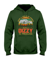 Load image into Gallery viewer, Being A Dad Is An Honner Being A Dizzy Is Priceless Custom Design Hoodie
