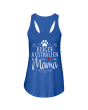 Load image into Gallery viewer, Berger Australien Mama Gift For Dog Lovers Ladies Flowy Tank
