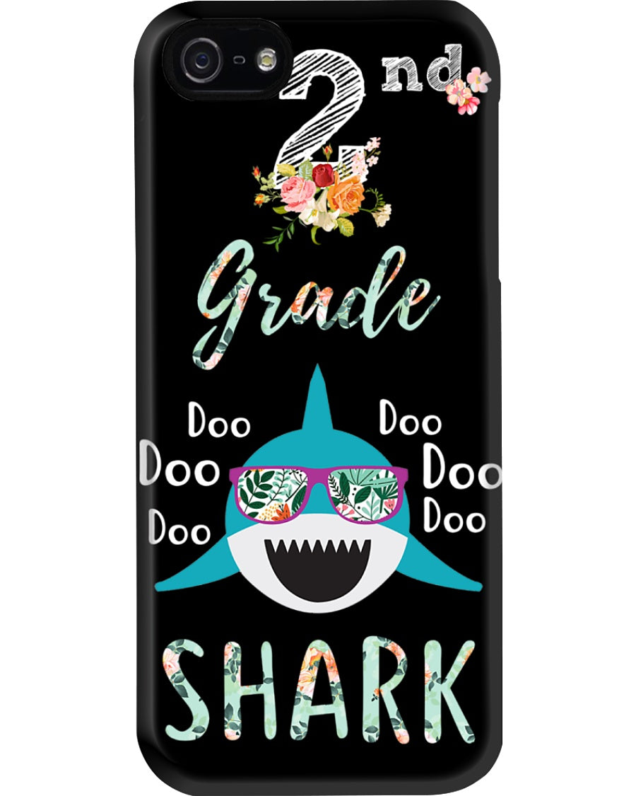 2Nd Grade Doo Doo Shark Anniversary Gift Phone case