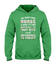 Load image into Gallery viewer, An Awesome Nurse Is Hard To Find Custom Design Hoodie
