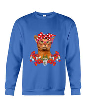Load image into Gallery viewer, Abyssinian Bow Special Gift For Cat Lovers Sweatshirt
