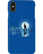 Load image into Gallery viewer, Bigfoot Guitar And Lake  Meaningful Gifts For Bigfoot Lovers Phone case
