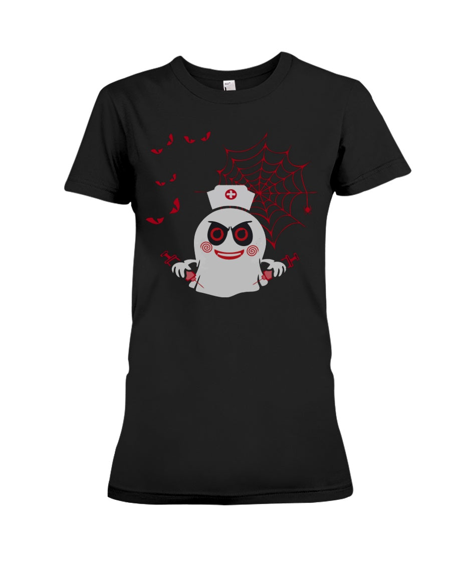 Boo Mysterious Design Gift For Nurse Ladies Tee