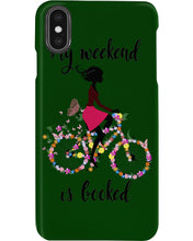 Load image into Gallery viewer, A Beautiful Girl -My Weekend Is Booked Custom Design Phone case
