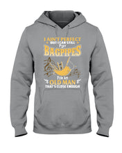 Load image into Gallery viewer, Bagpipes - Old Man Perfect Funny Gift For Birthday Hoodie
