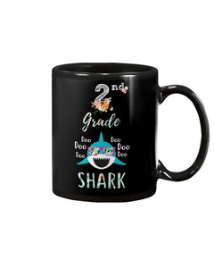 2Nd Grade Doo Doo Shark Anniversary Gift Mug