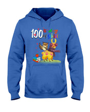 Load image into Gallery viewer, 100Th Day Of School Funny Llama  And Owl Gifts For Students Hoodie
