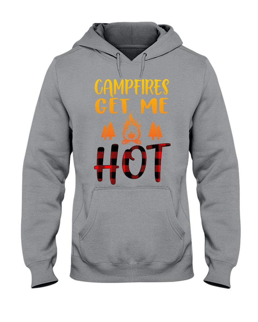 Campfires Get Me Hot Gifts For Camping Lovers Hoodie