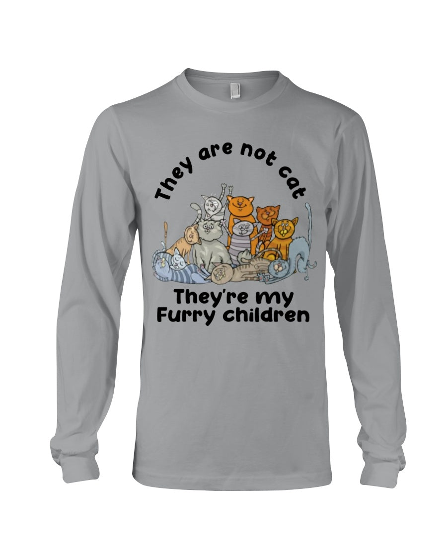 Cat Is Furry Children Custom Design Gifts For Cat Lovers Unisex Long Sleeve