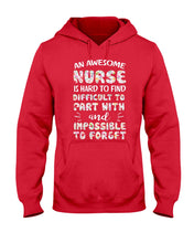 Load image into Gallery viewer, An Awesome Nurse Is Hard To Find Custom Design Hoodie
