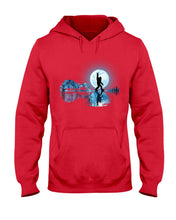 Load image into Gallery viewer, Bigfoot Guitar And Lake  Meaningful Gifts For Bigfoot Lovers Hoodie
