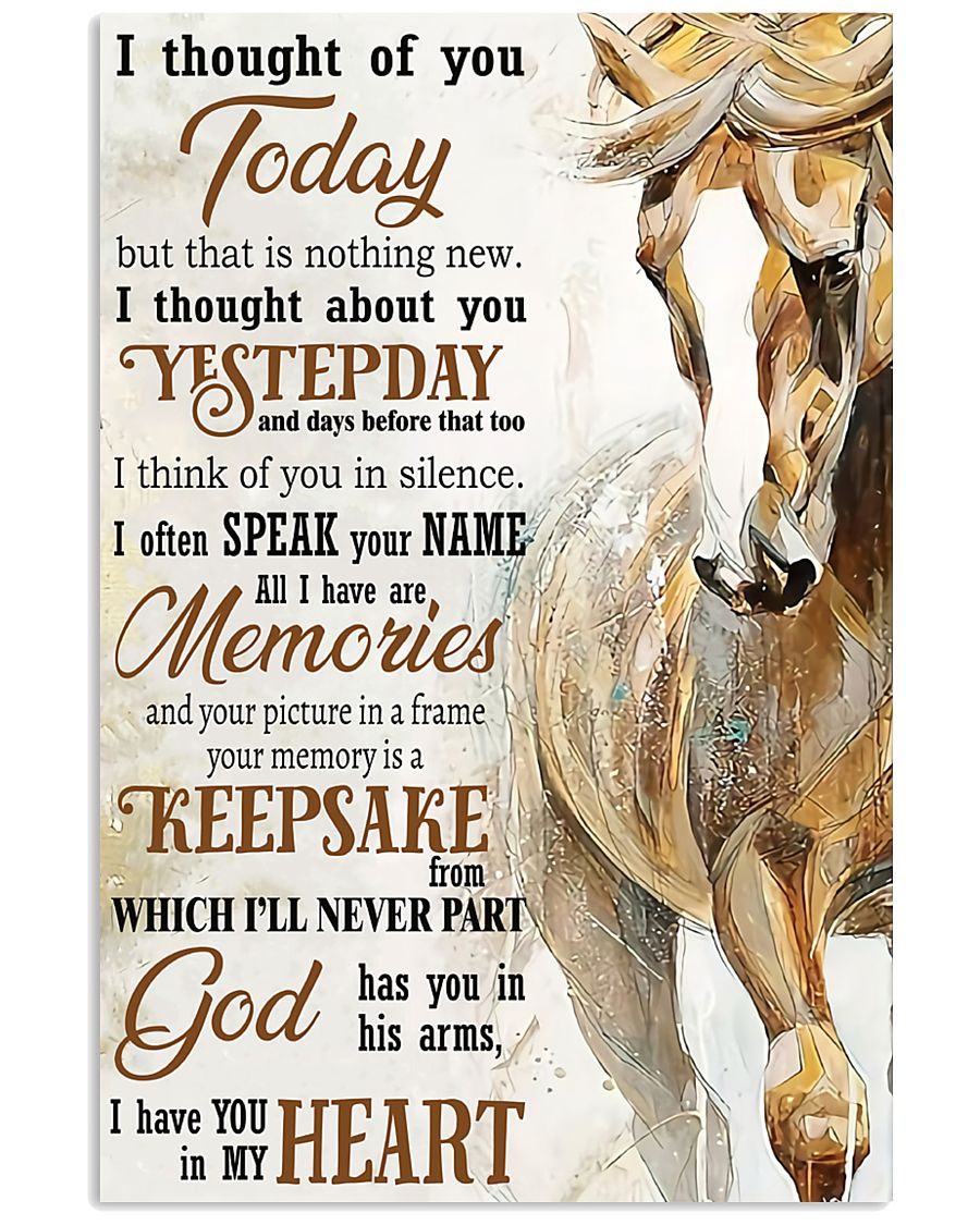 All I Have Are Memories Custom Design Vertical Poster