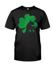 Load image into Gallery viewer, Bull Terrier Clover St Patrick&#39;s Day For Dog Lovers Guys Tee
