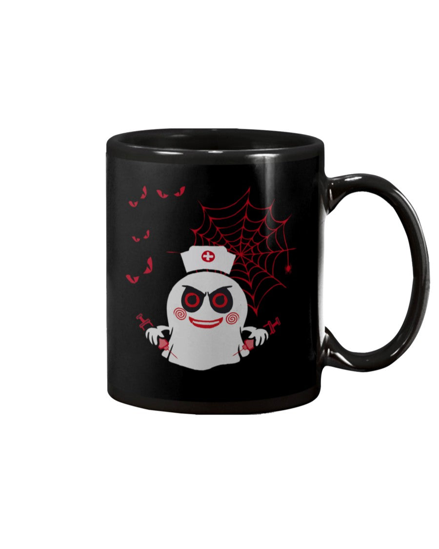 Boo Mysterious Design Gift For Nurse Mug