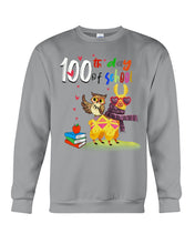 Load image into Gallery viewer, 100Th Day Of School Funny Llama  And Owl Gifts For Students Sweatshirt
