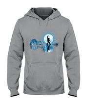Load image into Gallery viewer, Bigfoot Guitar And Lake  Meaningful Gifts For Bigfoot Lovers Hoodie

