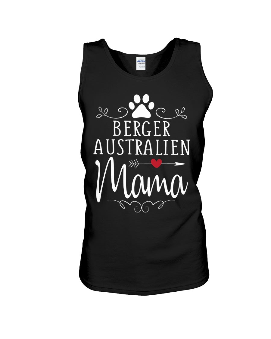 Berger Australien Mama Gift For Dog Lovers Unisex Tank Top