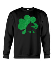Load image into Gallery viewer, Bull Terrier Clover St Patrick&#39;s Day For Dog Lovers Sweatshirt
