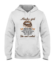 Load image into Gallery viewer, Alaska Girl Have The Mouth She Can&#39;t Control Custom Design Hoodie
