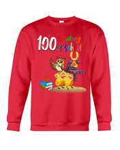 Load image into Gallery viewer, 100Th Day Of School Funny Llama  And Owl Gifts For Students Sweatshirt
