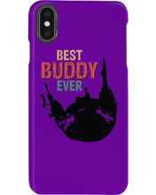 Load image into Gallery viewer, Best Buddy Ever Colorful Words Abstract Personalized Name Gifts Phone case
