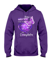 Load image into Gallery viewer, Being A   Gola Bone  Makes My Life Complete Personalized Name Gifts Hoodie
