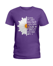 Load image into Gallery viewer, Assuming I&#39;m Just An Old Lady Was Your First Mistake Gift For Flower Lovers Ladies Tee
