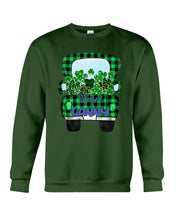 Load image into Gallery viewer, Blessed Ganny Patrick&#39;s Day Custom Design Personalized Name Gifts Sweatshirt
