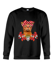 Load image into Gallery viewer, Abyssinian Bow Special Gift For Cat Lovers Sweatshirt
