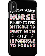 Load image into Gallery viewer, An Awesome Nurse Is Hard To Find Custom Design Phone case
