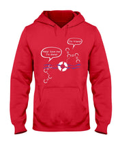 Load image into Gallery viewer, Chemist Help Save I&#39;m Diene - I&#39;m Triene Custom Gift For Friends Who Study Chemistry Hoodie
