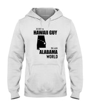 Load image into Gallery viewer, A Hawaii Guy In  An Alabama   World Personalized Nation Gifts Hoodie
