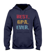 Load image into Gallery viewer, Best Gpa Ever Colorful Abstract Words Personalized Name Gifts Hoodie
