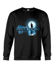 Load image into Gallery viewer, Bigfoot Guitar And Lake  Meaningful Gifts For Bigfoot Lovers Sweatshirt
