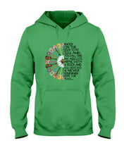 Load image into Gallery viewer, A Never Ending Hope For Peace Guitar Hippie Design Limited Edition Hoodie
