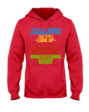 Load image into Gallery viewer, Autism Dad - Some People Look Up To Their Heroes I&#39;m Raising Mine Hoodie

