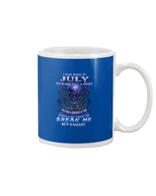 Load image into Gallery viewer, Born In July My Scars Tell A Story Mug
